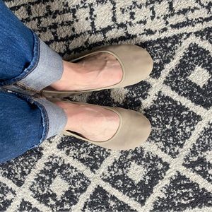 VivoBarefoot ballet flats - sz 40, taupe
